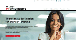 Desktop Screenshot of pr-university.com